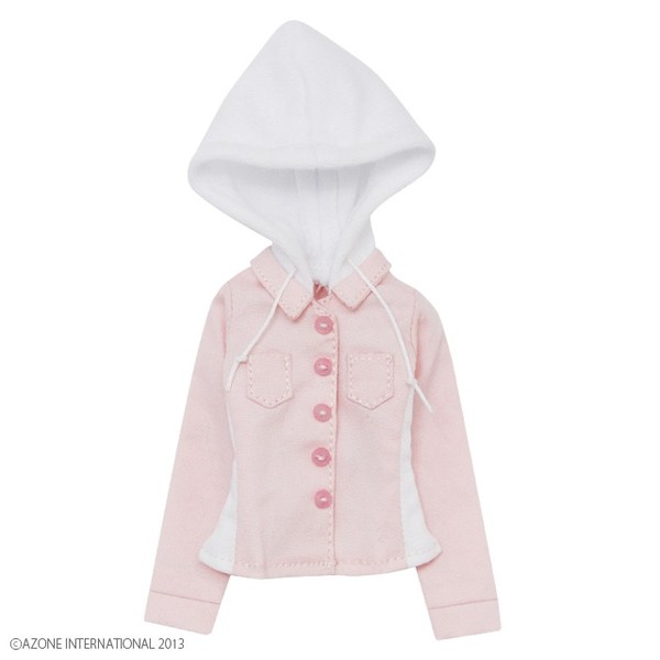 Fanny Fanny Fake Hooded Shirt (Pink), Azone, Accessories, 1/6, 4580116040337