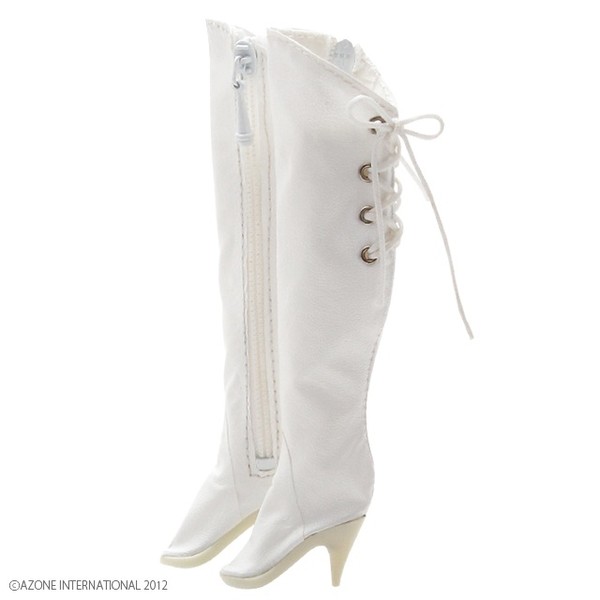 Knee-High Boots (White), Azone, Accessories, 1/6, 4580116040139