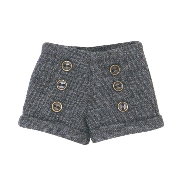 Blue Bird's Song　Six Buttoned Short Pants (Grey), Azone, Accessories, 1/6, 4580116039874