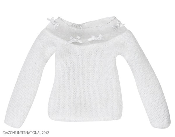 See-through Ribbon Knit (White), Azone, Accessories, 1/6, 4580116039959