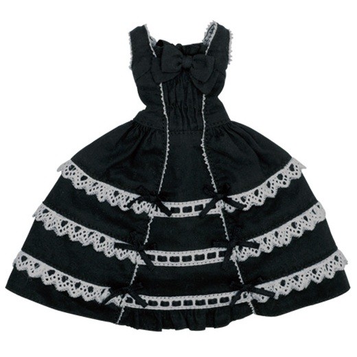 Three-step Ladder Lace Onepiece (Black), Azone, Accessories, 1/6, 4571117004749