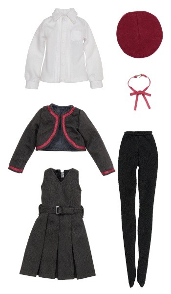 Saint Iferia Girls School Winter Uniform Set (Grey), Azone, Accessories, 1/6, 4580116035180