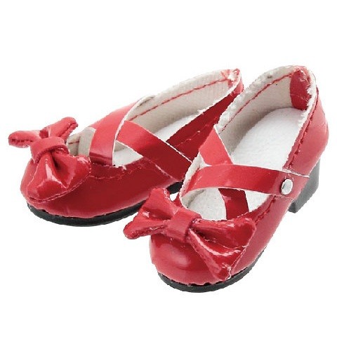 Ribbon Cross Strap Shoes (Red), Azone, Accessories, 1/6, 4580116039423