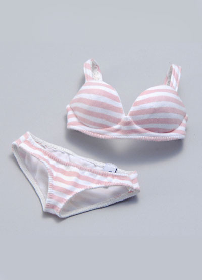 Striped Underwear Set M (Pink), Volks, Accessories, 1/3