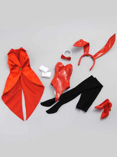 Bunny Suit Set (Red), Volks, Accessories, 1/3, 4518992366623