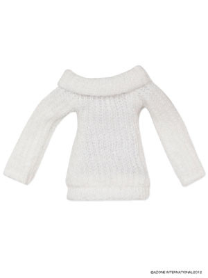 FuwaFuwa Knitted Mini One-piece Dress (White), Azone, Accessories, 1/12, 4580116038860