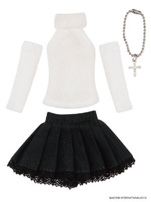 Girls Punk (White & Black), Azone, Accessories, 1/12, 4580116038884