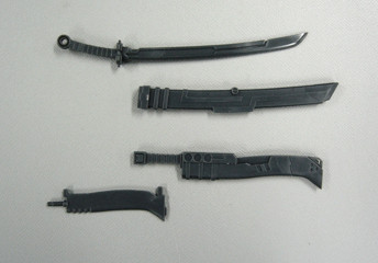 Samurai Sword & Machete, Kotobukiya, Accessories