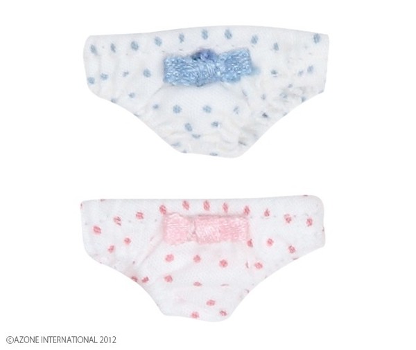Polka Dot Panties Set (Blue/Pink), Azone, Accessories, 1/6, 4580116038181