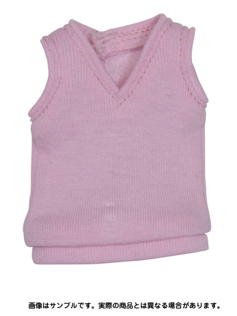 School Knit Vest (Pink), Azone, Accessories, 1/6, 4571117006408