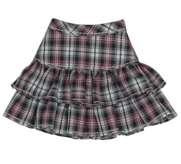 Angelic Sigh Check Frill Mini Skirt (Pink Check), Azone, Accessories, 1/6, 4571117005524