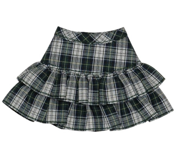 Angelic Sigh Check Frill Mini Skirt (Green Check), Azone, Accessories, 1/6, 4571117005517