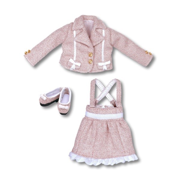 Angelic Sigh Tweed Jacket Set (Rose Pink), Azone, Accessories, 1/6, 4571116993617