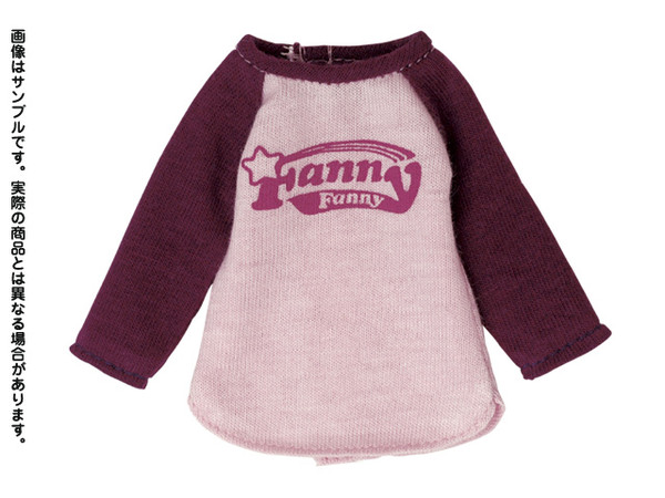 Fanny Fanny Raglan T-Shirt (Purple), Azone, Accessories, 1/6, 4571117003582