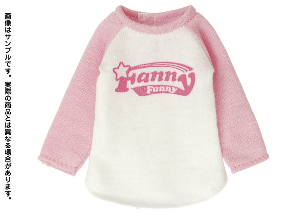 Fanny Fanny Raglan T-Shirt (Pink), Azone, Accessories, 1/6, 4571117003575