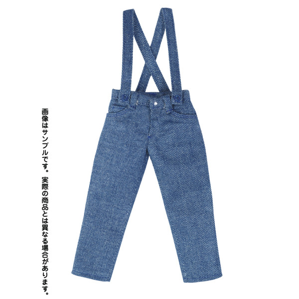 Fanny Fanny Salopette Pants (Blue Denim), Azone, Accessories, 1/6, 4571117002233