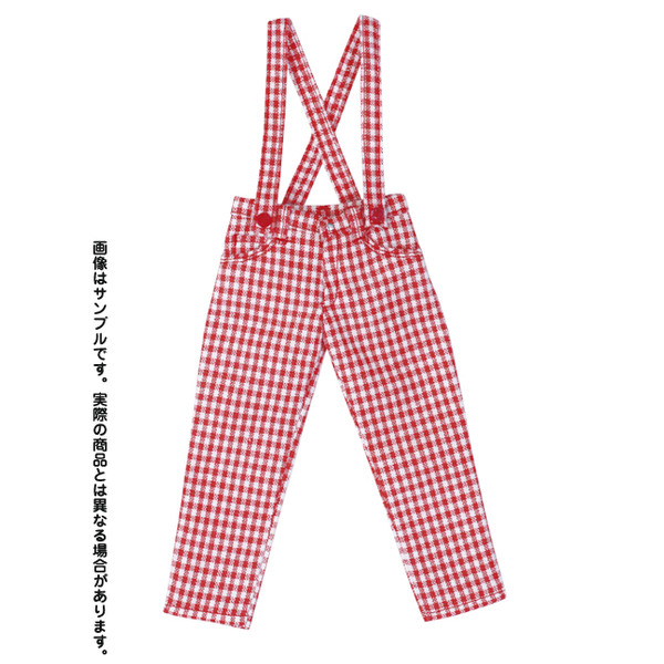 Fanny Fanny Salopette Pants (Red Check), Azone, Accessories, 1/6, 4571117002219