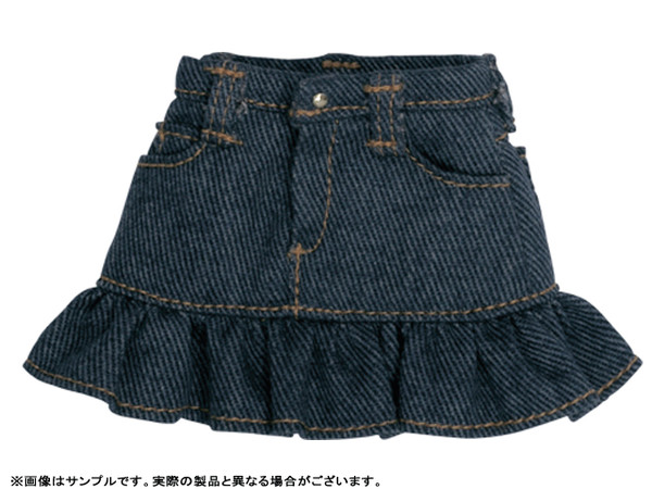 Snotty Cat Denim Frill Skirt (Blue), Azone, Accessories, 1/6, 4571116998827