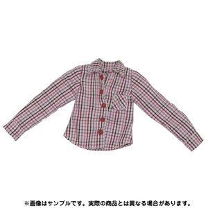 Snotty Cat Check Shirt (Pink Check), Azone, Accessories, 1/6, 4571117004978