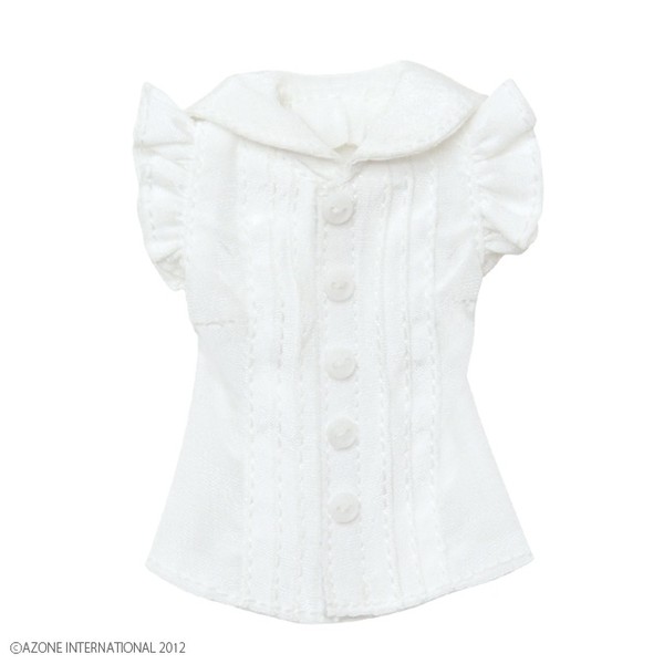 Sailor Frill Blouse (White), Azone, Accessories, 1/6, 4580116037276