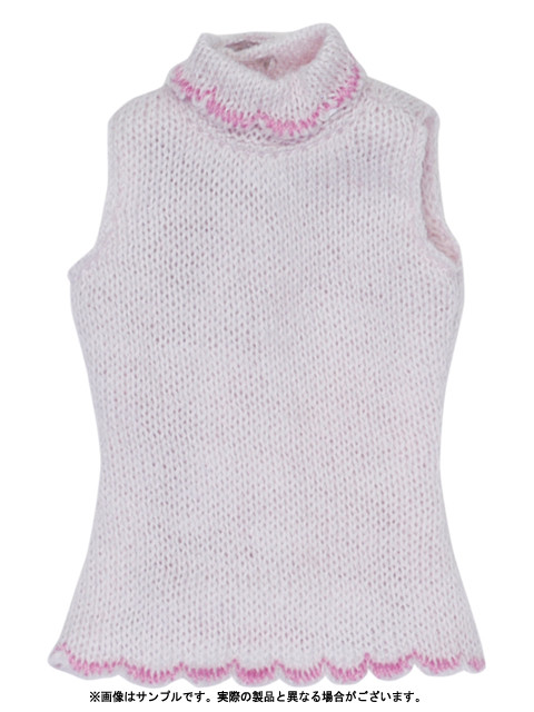 Romantic Girly! Flower No-Sleeve Turtleneck (Baby Pink), Azone, Accessories, 1/6, 4571117000161