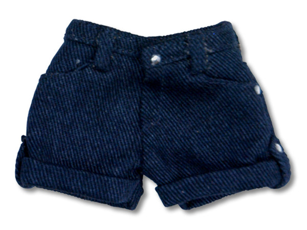 Romantic Girly! Roll-up Short Pants (Navy Denim), Azone, Accessories, 1/6, 4571116994027