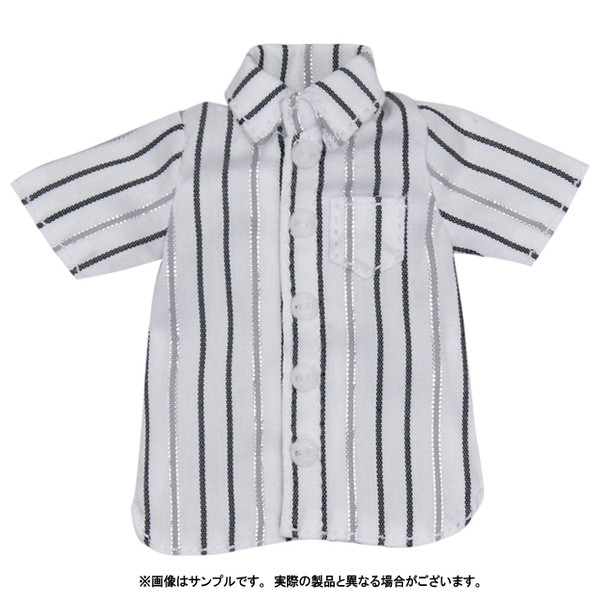 Thirteen Stars Short Sleeve Shirt (Grey Stripe), Azone, Accessories, 1/6, 4571117008914