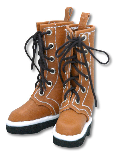 Laced Stitch Half Boots (Camel), Azone, Accessories, 1/6, 4571116994348