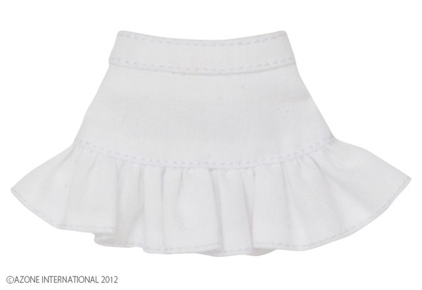 Frill Tiered Skirt (White), Azone, Accessories, 1/6, 4580116037702