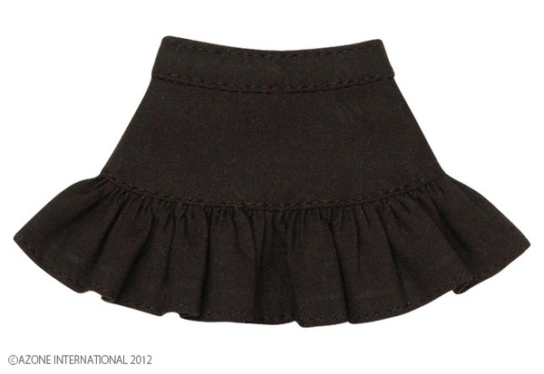 Frill Tiered Skirt (Dark Brown), Azone, Accessories, 1/6, 4580116037665
