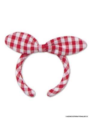 Headband (Red Check), Azone, Accessories, 1/6, 4580116037207