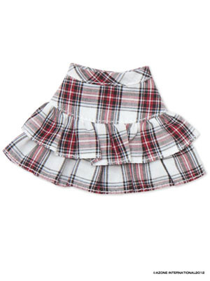 PNM Frilly Tiered Skirt (Red Check), Azone, Accessories, 1/6, 4580116037351