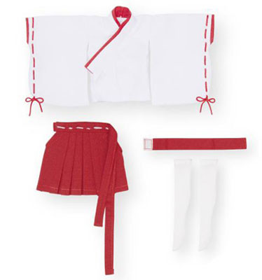 PNM Mini Miko Clothes Set (White X Red), Azone, Accessories, 1/6, 4580116034534