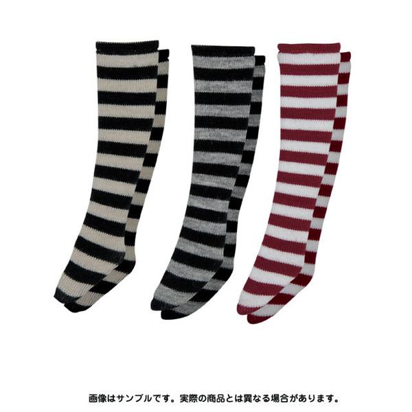 Border High Socks (A Set), Azone, Accessories, 1/6, 4571117009744