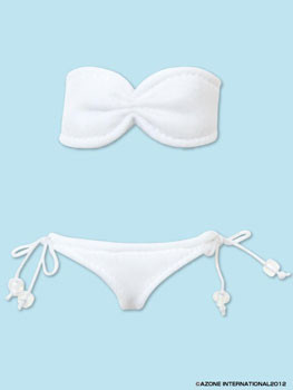 Bandeau Bikini Swimsuit (White), Azone, Accessories, 1/6, 4580116036866
