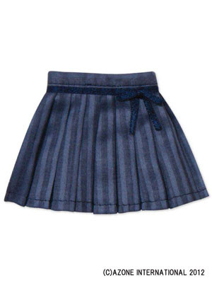 Ribbon Pleat Skirt (Navy), Azone, Accessories, 1/6, 4580116036729