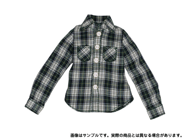 Angelic Sigh Check Shirt (Green Check), Azone, Accessories, 1/6, 4571117005548