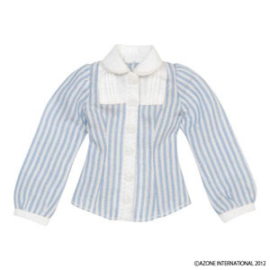 Blue Bird's Song Separated Collar Blouse (Sax Stripe), Azone, Accessories, 1/6, 4580116035647