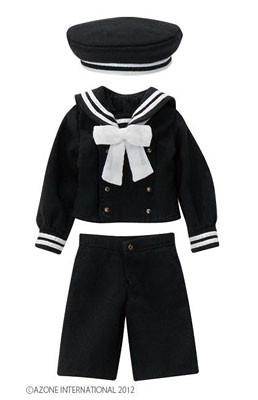 Gymnasium Sailor Suit Set (Black x Black), Azone, Accessories, 1/6, 4580116036224