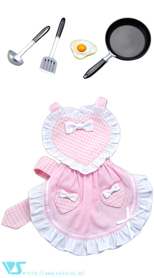 Frying Pan & Apron Set (Pink), Volks, Accessories, 1/3