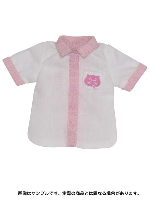 Snotty Cat Mini Short Sleeve Shirt (White and Pink), Azone, Accessories, 4571117008334
