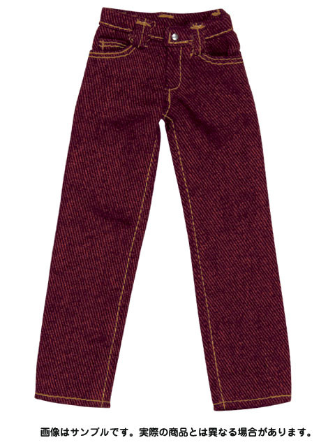 Snotty Cat Mini Denim Straight Pants (Red), Azone, Accessories, 4571117009706