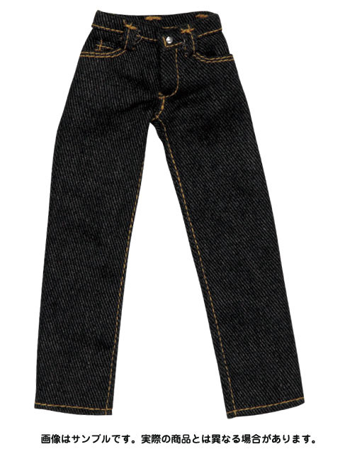 Snotty Cat Mini Denim Straight Pants (Black), Azone, Accessories, 4571117009683