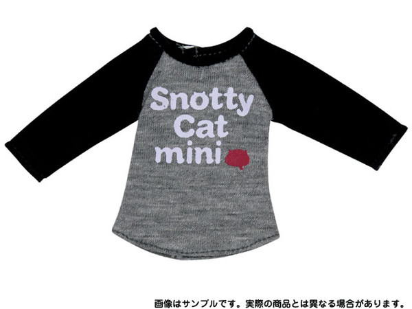 Snotty Cat Mini T-shirt (Gray), Azone, Accessories, 4571117009577