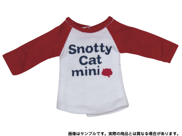 Snotty Cat Mini T-shirt (Red), Azone, Accessories, 4571117009652