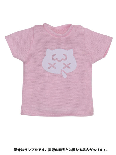 Snotty Cat Mini T-shirt (Pink and White), Azone, Accessories, 4571117008228