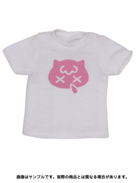 Snotty Cat Mini T-shirt (White and Pink), Azone, Accessories, 4571117008242