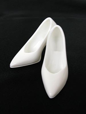 DD High-Heeled Shoes White, Volks, Accessories, 1/3