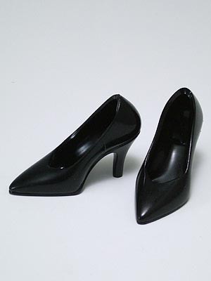 DD High-Heeled Shoes Black, Volks, Accessories, 1/3