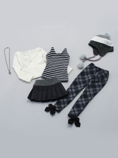 Sporty Knit Cap Set (Dollfie Dream clothing), Volks, Accessories, 1/3